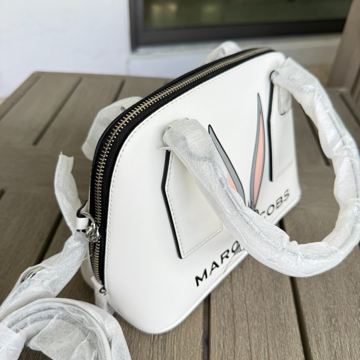 Marc Jacobs x Looney Tunes Bugs Bunny Small Leather Dome Satchel