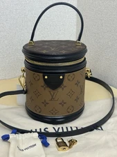Louis Vuitton Cannes Shoulder Bag Vanity Handbag Monogram Reverse M43986