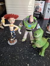 Disney Pixar Toy Story Figure Bundle Cake Toppers, Buzz, Woody,