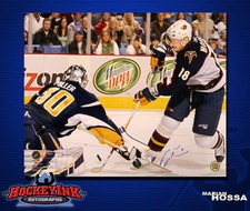 MARIAN HOSSA SIGNED Thrashers 16X20 Photo -77167