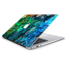 Skin Decal Wrap for Macbook Air 13 Inch 13" - stab wood oil paint