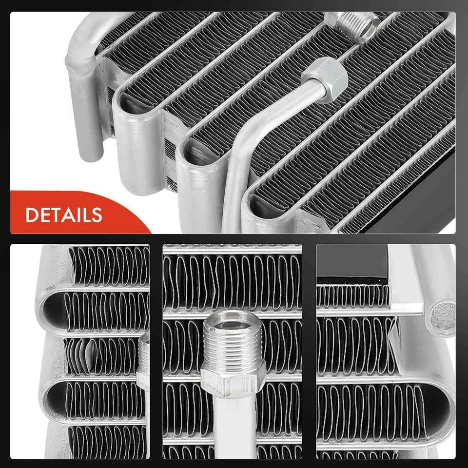 AC A/C Evaporator Core for Suzuki Samurai 1986 1987 1988-1995 L4 1.3L Serpentine - Image 4 of 4