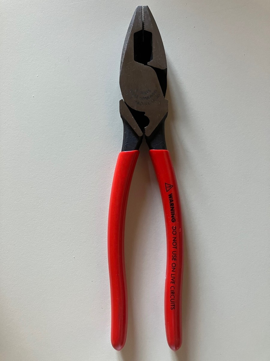 KNIPEX 09 11 240 9.5-Inch Ultra-High Leverage Lineman's
