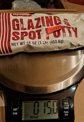 Dynatron Glazing and Spot Putty = 15 Ounces OF 16. Best with BONDO !
