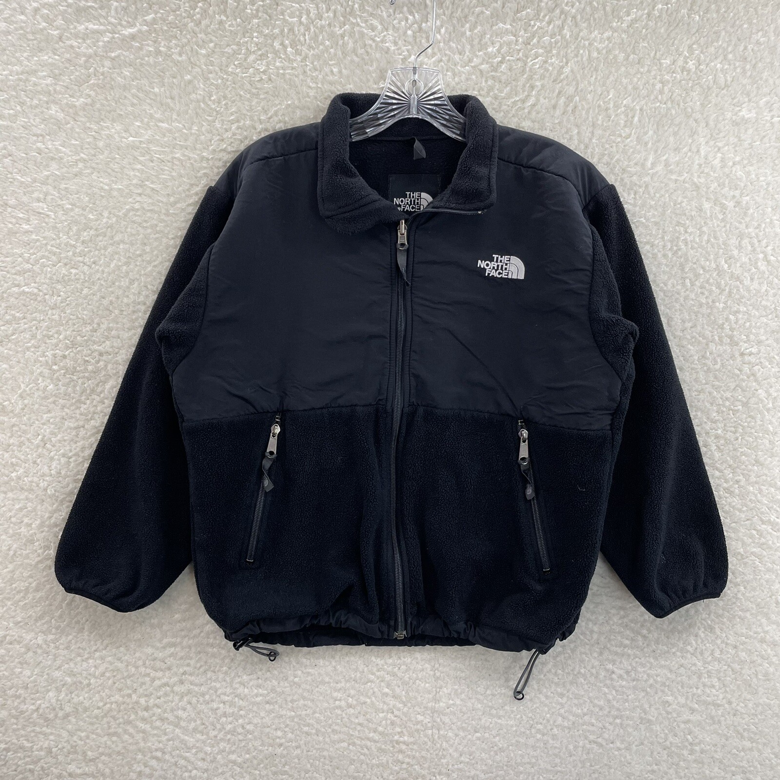 North Face Black Full Zip Fleece Jacket 