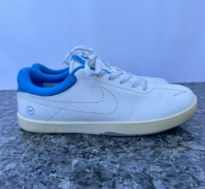 Nike SB Koston x Fragment Design 628983-114 White Leather Men’s Size 