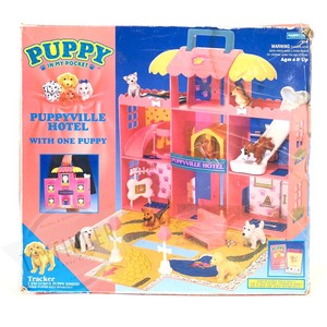 puppy in my pocket playset