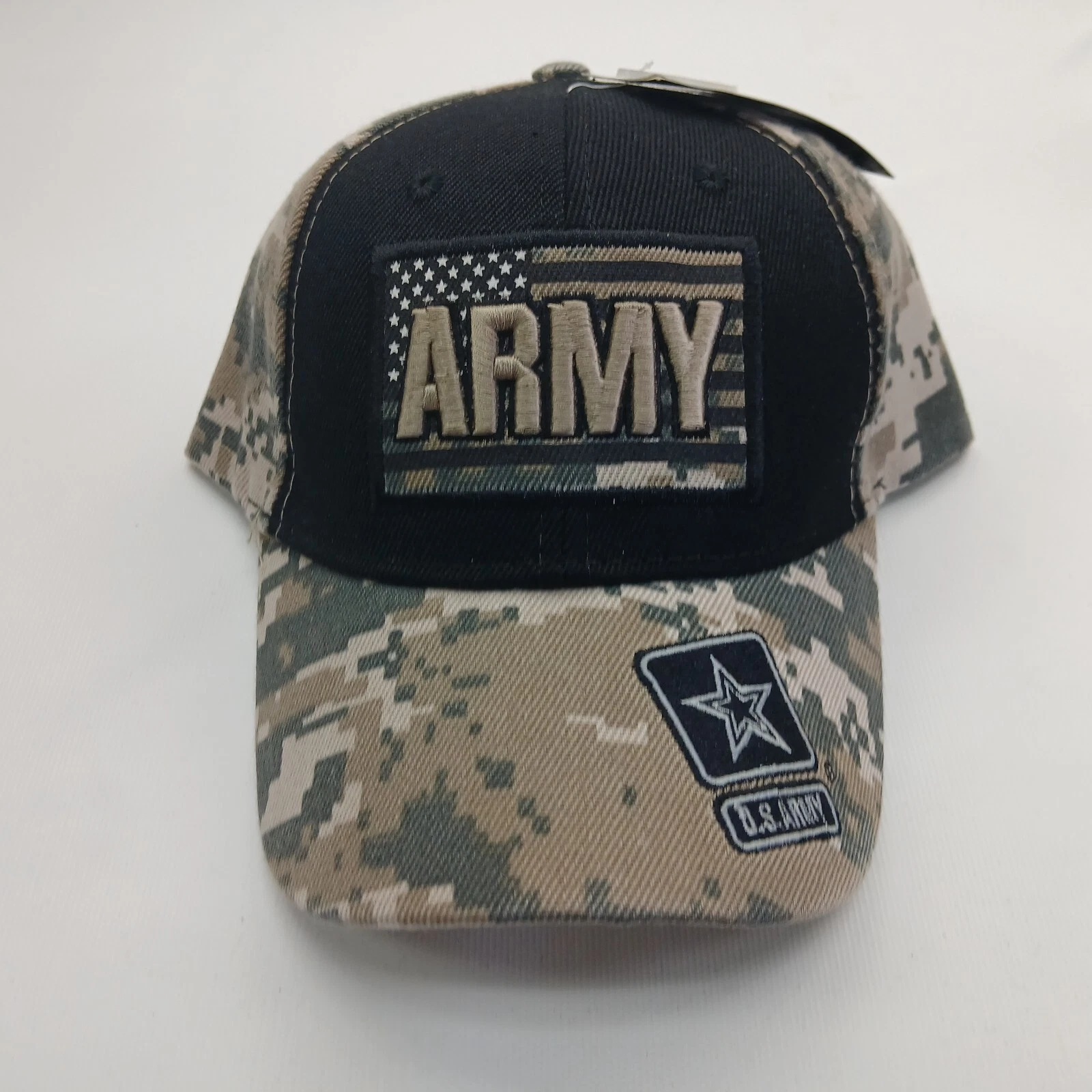 Digital Camouflage Army Cap