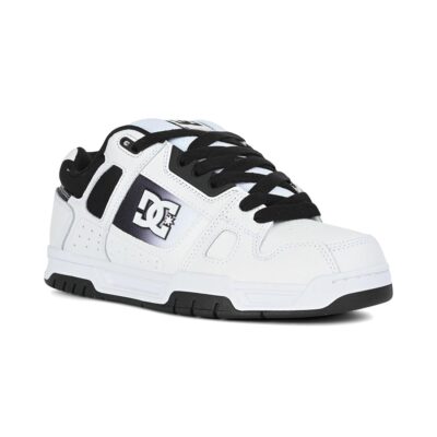 DC Stag Skateschuhe - Black/White Fade
