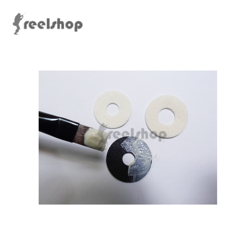 Fishing Reel Drag Grease RDG1 Carbon Felt Pad Use Spinning Baitcasting