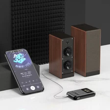 3.5mm Bluetooth Car Home Music Audio Stereo Receiver Adapter FM Transmitter TF