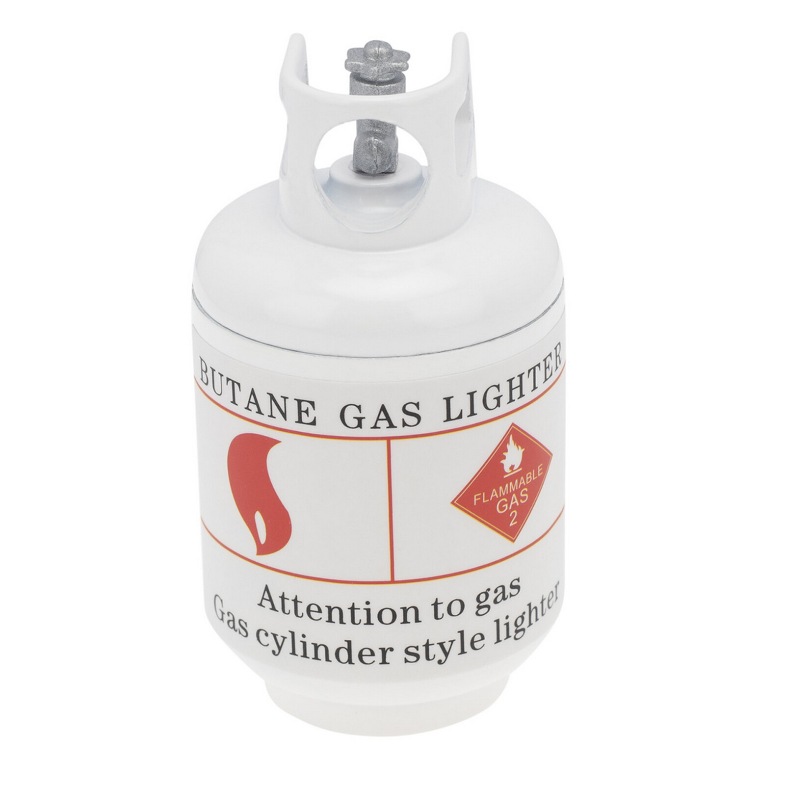 1/10 RC Oruga Coche Decoración Blanco Propano Tanque Simulación Juguete Exhibición Diorama