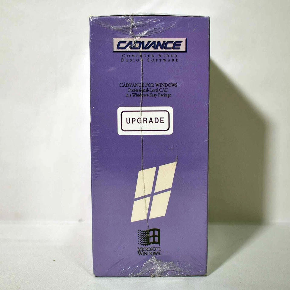 Sealed Vintage Big Box CAD Advance Upgrade Software Design Software Windows 0424 - Image 2 of 4