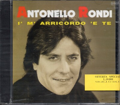 RONDI ANTONELLO ICH ERINNERE MICH UND DU CARMELA PECCHE SONA GITARRE CD SEALED