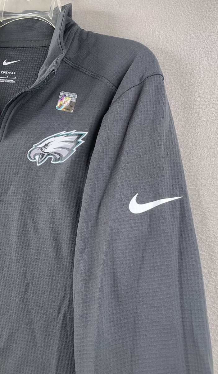 Philadelphia Eagles Nike Super Bowl LVII Left Chest Half-Zip