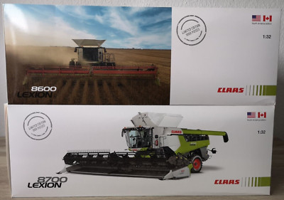 MarGe Models Claas Lexion 8600 Duals & 8700 TT North America edition 1:32