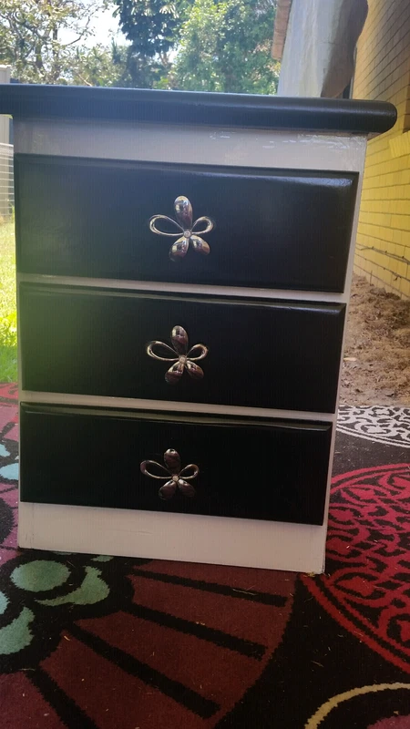 Very Cute Draws With Unique Silver Meta Handles At Burleigh Heads