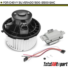 HVAC Heater Blower Motor Resistor Kit for Chevrolet Silverado 1500 GMC Sierra