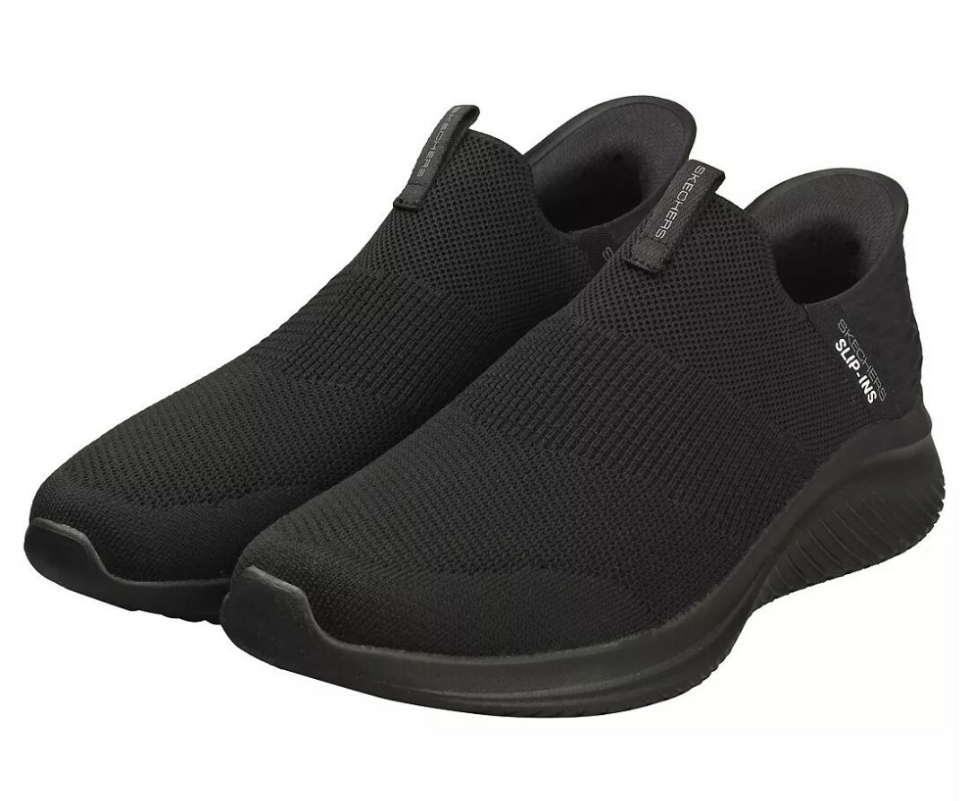 Skechers Slip-ins Ultra Flex 3.0 Vegan Homme Black Baskets  display picture 1