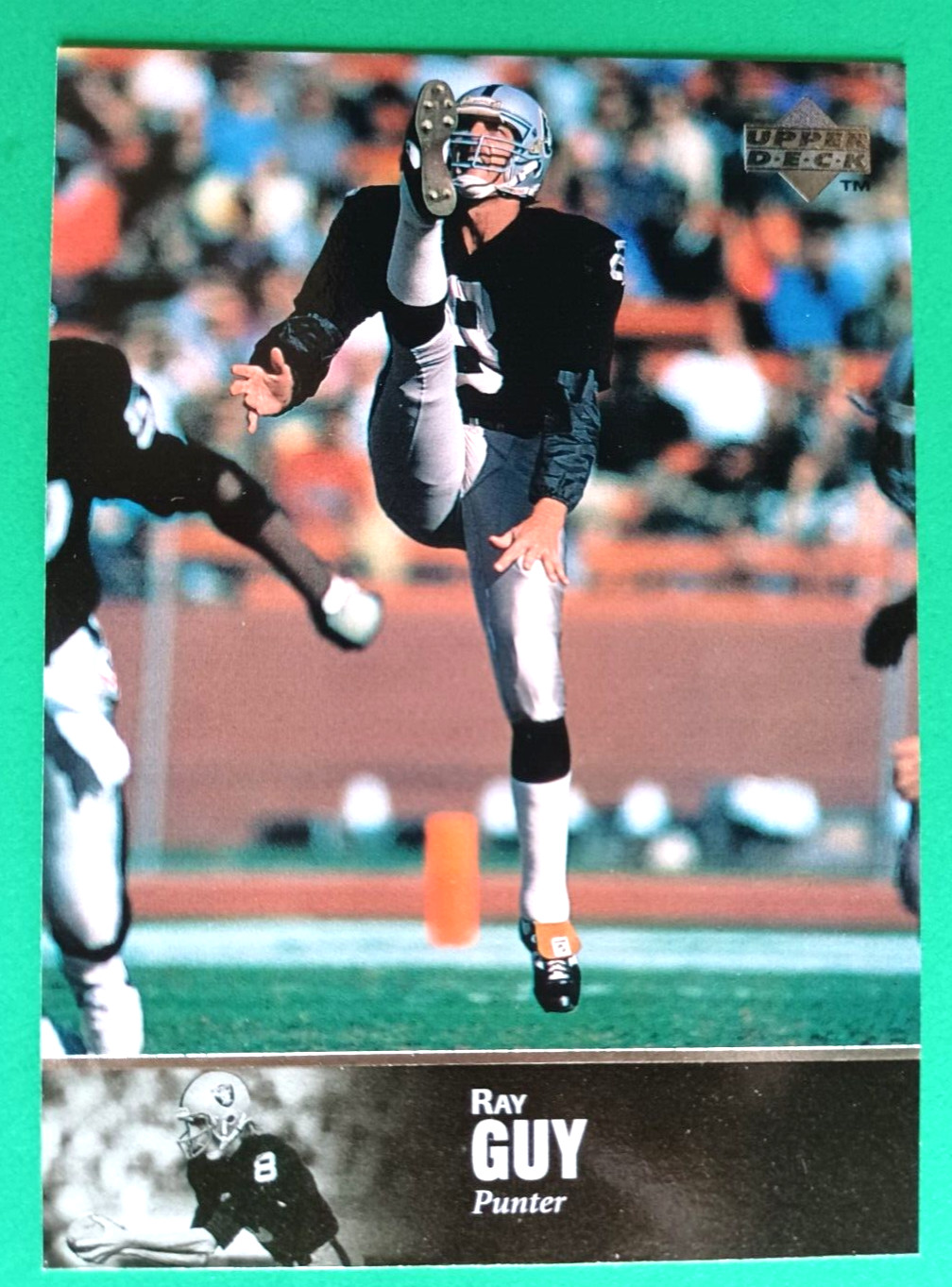 1997 UPPER DECK LEGENDS RAY GUY #111 OAKLAND RAIDERS NICE