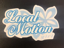 “Local Motion Girl “Surfing Sticker / Decal