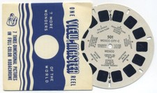 MEXICO CITY I Mexico 1948 Sawyer's View-Master Single Reel 501