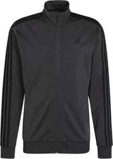 adidas Men's Essentials Warm-Up 3-Stripes Track Top Jacket H46103 LARGE