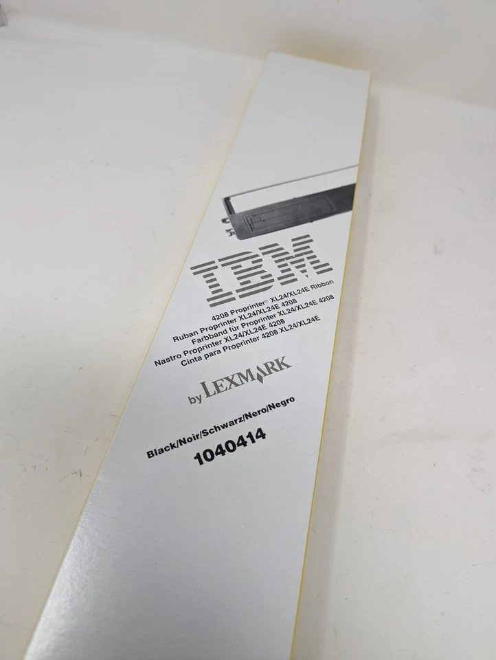 Lexmark IBM 1040414 Black Ink Ribbon for 4208 Proprinter XL24/L24E Edition - Image 2 of 3