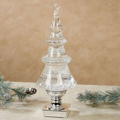 Silver Glitter Tree