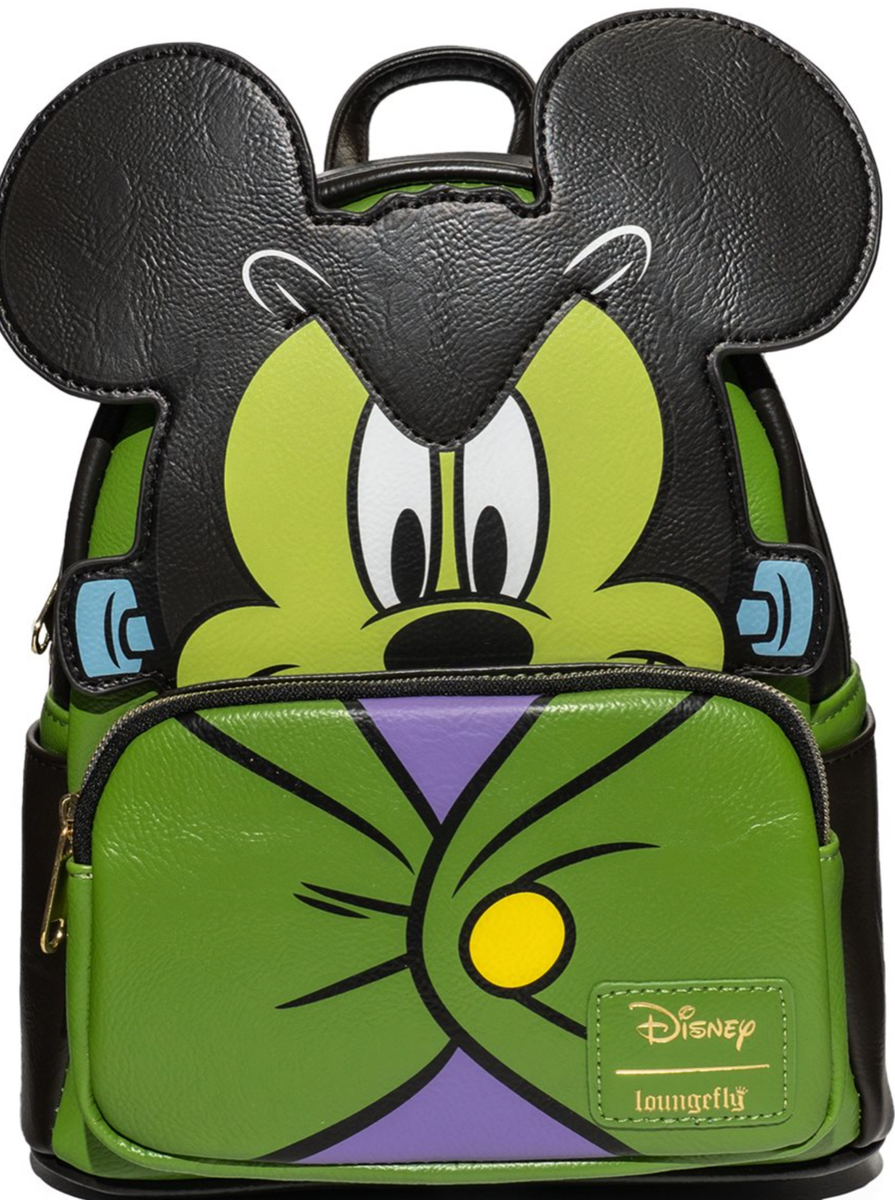 Disney Halloween Frankenstein Mickey Mouse Loungefly Backpack NWT A7S11B778 Disney Parks Mickey Mouse Frankenstein | Mercari main image 2