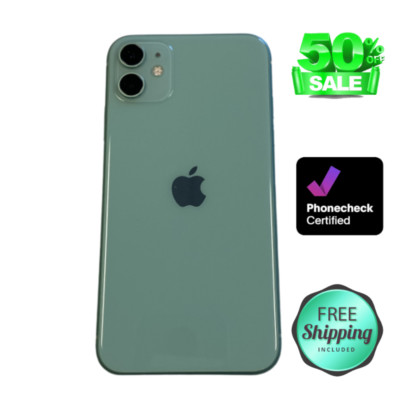 Apple iPhone 11 128GB 64GB Factory Unlocked Verizon Att Screen 6.1'' Very Good