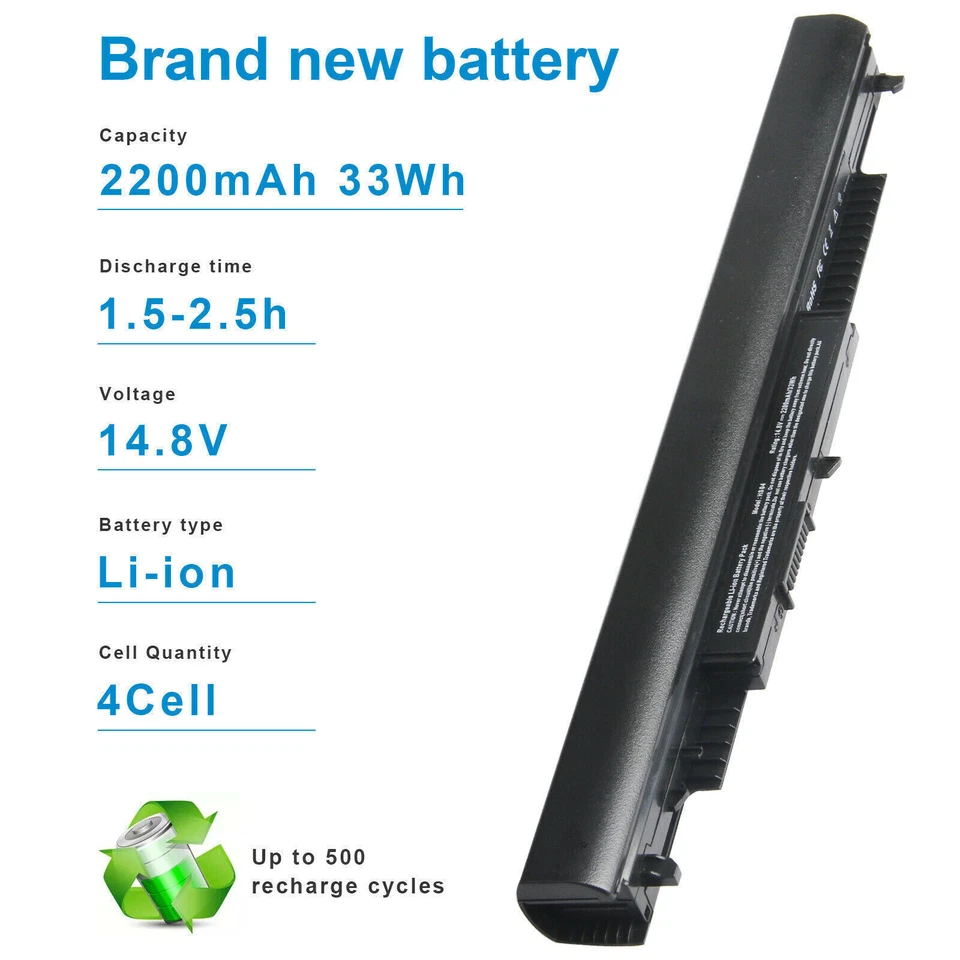 Batería Para HP 807956-001 HS03 807957-001 HS04 807611-421 15-AY039WM 2700mAh Foto 3 de 4