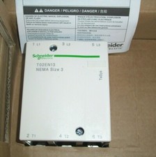 SCHNEIDER ELECTRIC T02EN13BD 120V Non-Reversing Magnetic Contactor 3P 90A NEMA 3