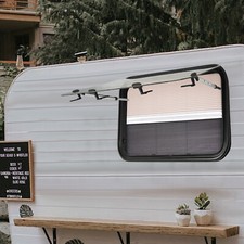 36” W X 22” H RV Exit Window Ultra Thick Tempered Glass Camper Emergency Window