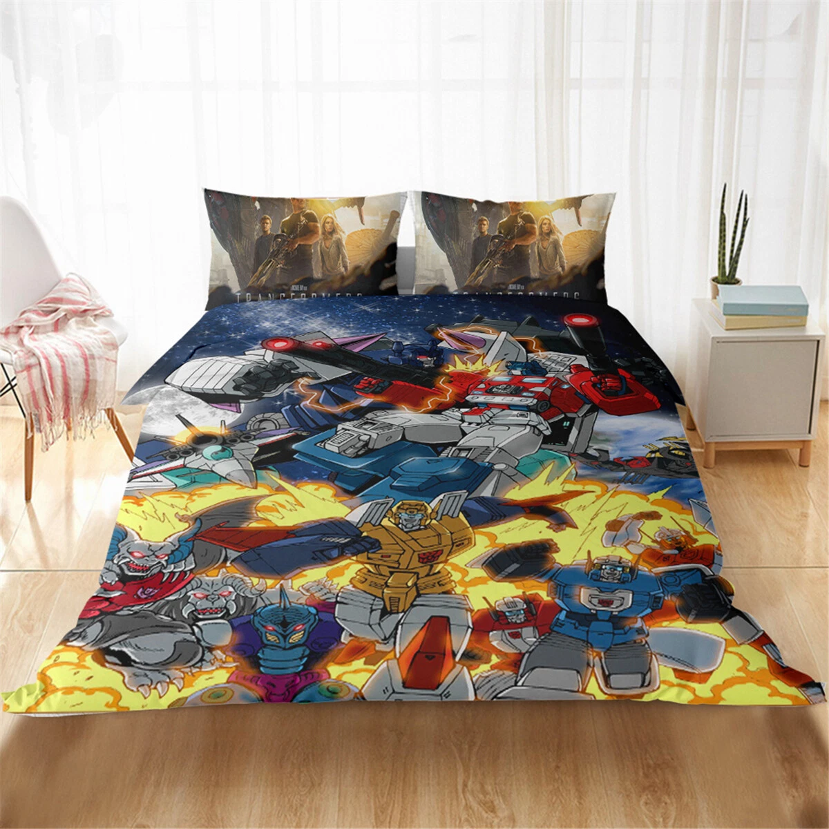 Transformers Bedding Set, Gift for Friends