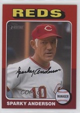 2024 Heritage Managers Red Border Sparky Anderson (White Above Card Number) 19c6
