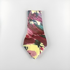 Vintage Pierre Cardin 100 silk Tie. Beautiful pattern. Very colorful 