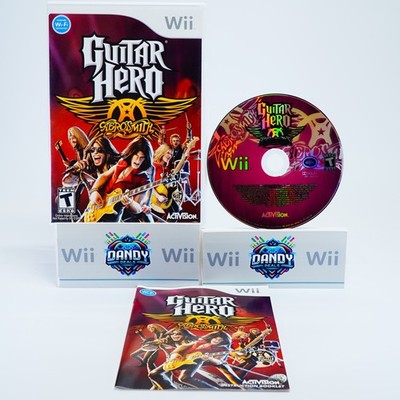 Guitar Hero Aerosmith CIB W/ Manual - Wii