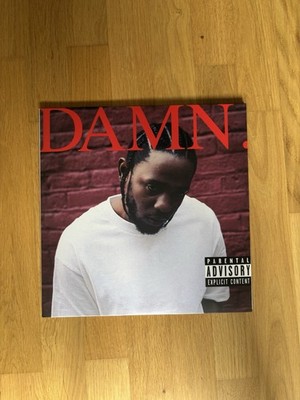 Kendrick Lamar DAMN. 2xLP Vinyl Schallplatte 12'' 2017 TDE schwarz