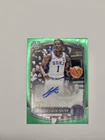 2025-26 Bowman 1st Caleb Foster /99 Auto Green Mojo Duke Blue Devils #cpa-cf