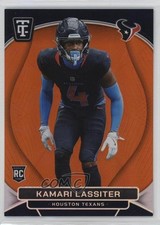 2024 Totally Certified Rookies Mirror Platinum Orange /99 Kamari Lassiter 1g7n