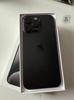 Apple iPhone 15 Pro Max - 512GB - Black Titanium (Unlocked