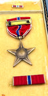 WWII Bronze Star Medal & Ribbons Complete Set In Original Presentation Case — photo 2