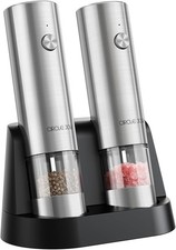 JOY Electric Salt and Pepper Grinder Set Stainless Steel Spice Grinder Au