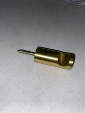 Signature Hardware 484599 Orvin Single Robe Hook - Satin Brass