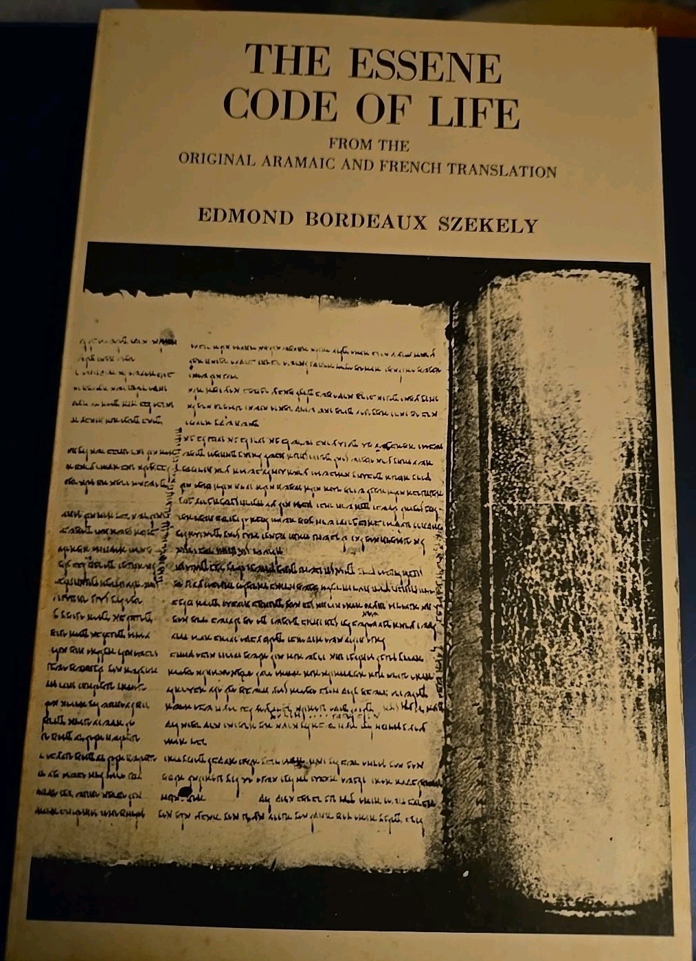 The Essene Code of Life by Edmond Szekely 1978 IBS Biogenic TPB Very Good