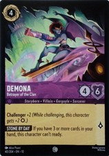 40/204 DEMONA BETRAYER OF THE CLAN EN10 COMMON DISNEY LORCANA CARD