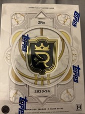 2023-24 Topps Royalty NBA Hobby Box w/4 AUTOS and 1 Relic Chase WEMBYS 1st AUTO
