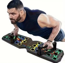 28 in 1 Push Up Rack Board System Fitness Workout Train Home Gym Exercise Stands