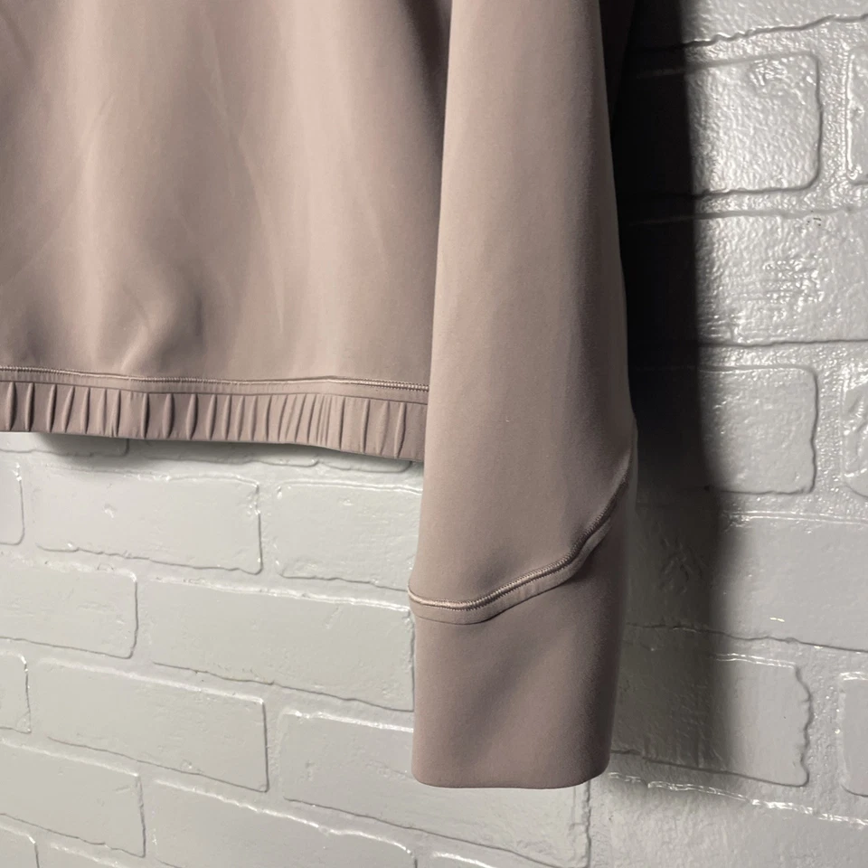 Sudadera con Capucha Lululemon Never Still Rendimiento Elastizada Mujer Talla 10 Foto 3 de 4